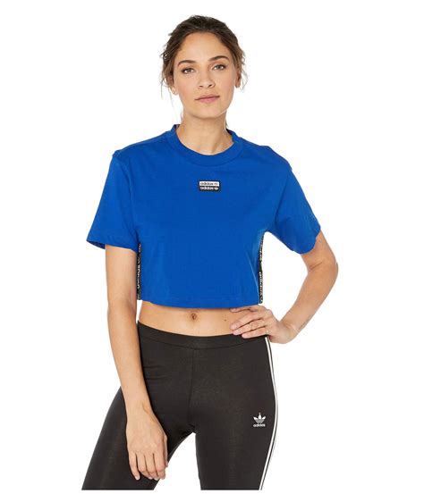 crop tops adidas katoen|Adidas cropped shirts.